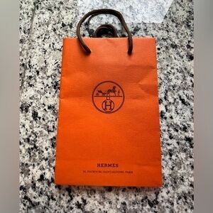Authentic Hermes Shopping Bag